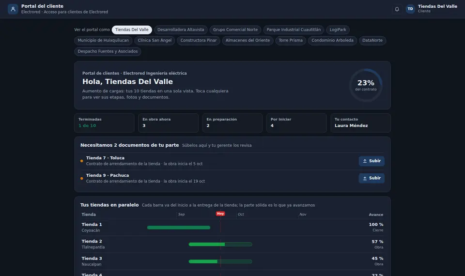 Portal de clientes